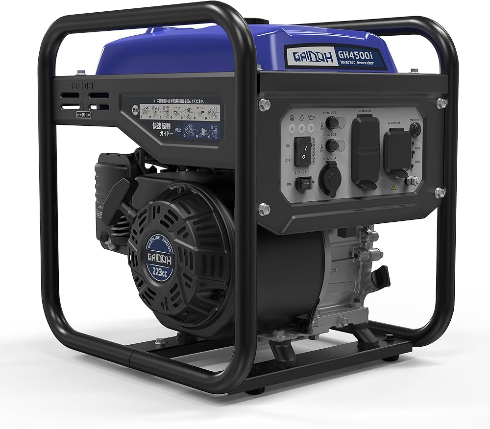 ☆軽量☆Gaidohインバーター発電機 最大3.5kVA 高性能 静音 ガソリン