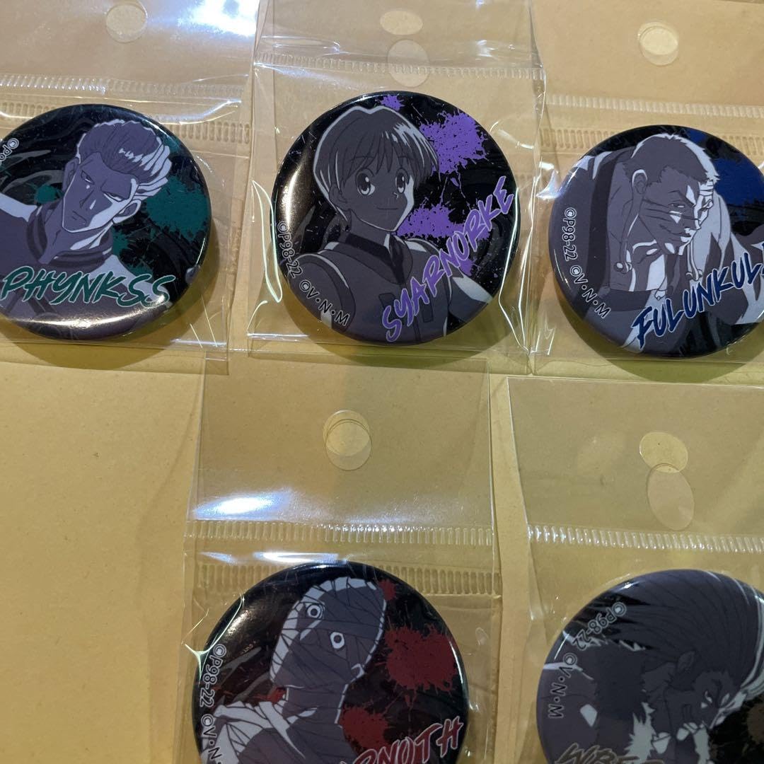 HUNTER×HUNTER 幻影旅団 缶バッジ 11点セット アベイル Amazon