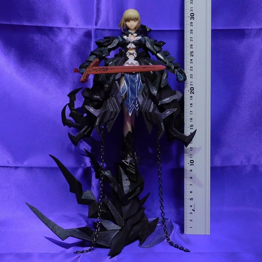 Amazon | Fate セイバー オルタ huke コラボ 1 7 黒王 完成品