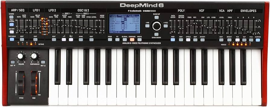 Amazon.com: Behringer DEEPMIND 6,Black : Musical Instruments