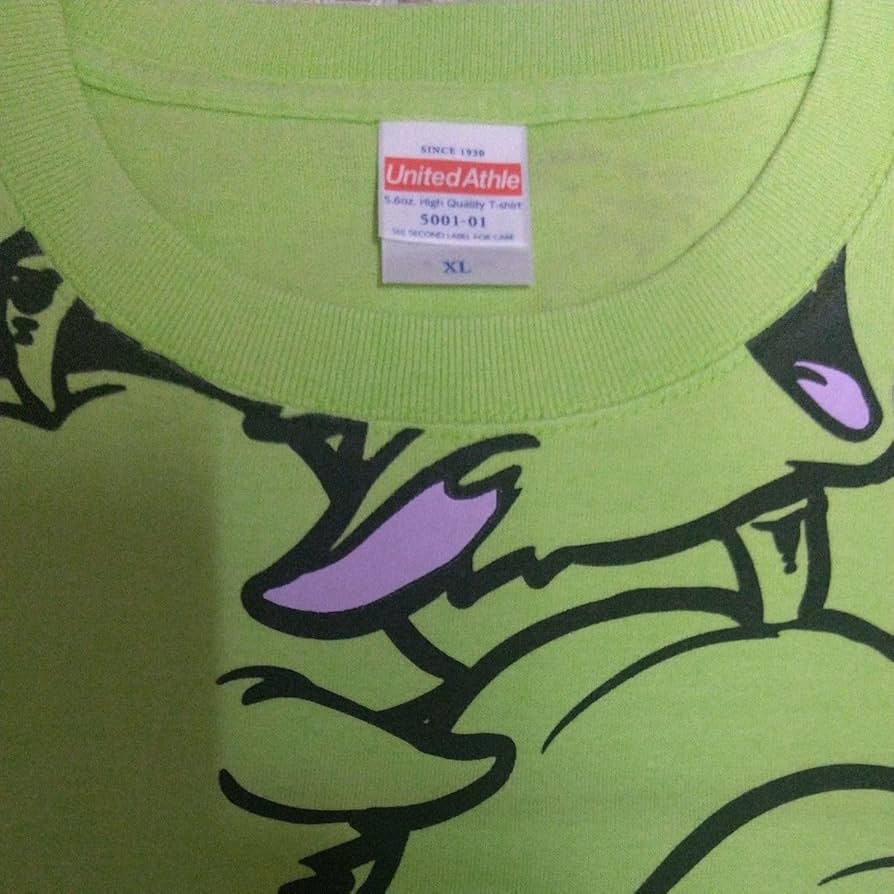 Mrs. GREEN APPLE メメルTシャツ ライムグリーン東と名と阪ミセス Mrs