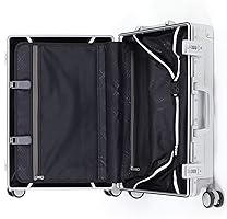 Amazon | DOMINOXスーツケース オールアルミ合金 キャリーケース 機内