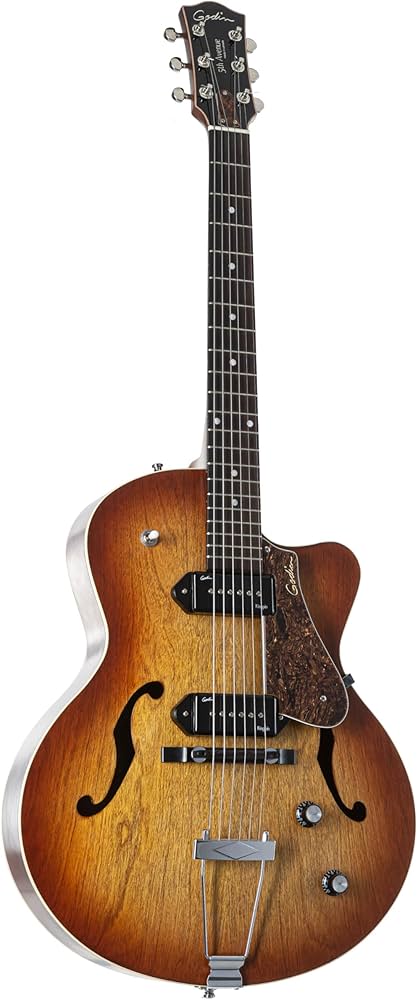 Amazon | Godin (ゴダン) 5th Avenue CW Kingpin II フルアコギター