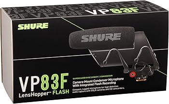 Amazon.com: Shure VP83F LensHopper Camera-Mounted Condenser