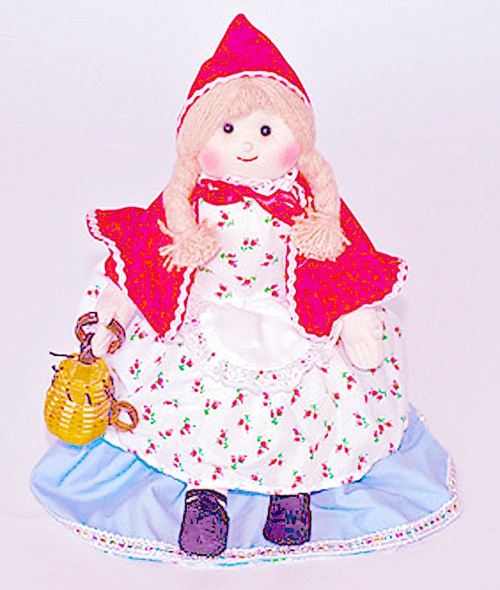 Amazon.co.jp: 布人形 変身人形 フリップオーバードール 赤ずきん