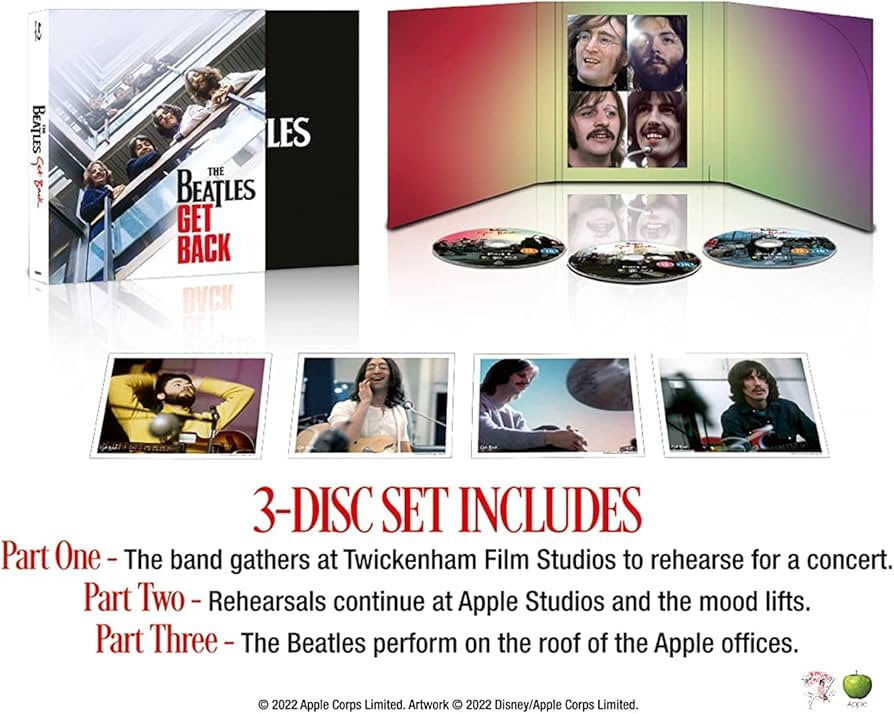 Amazon.com: The Beatles: Get Back (Collector's Set) : Paul