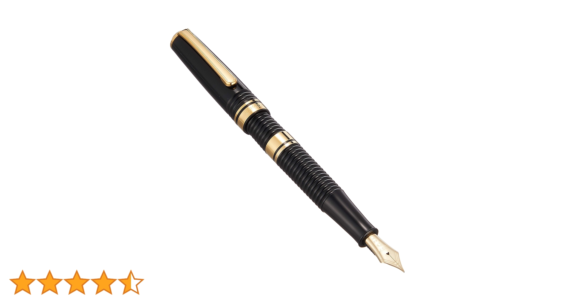 美品 PLATINUM グラマー medium プラチナ 万年筆 中字 ブラック 黒