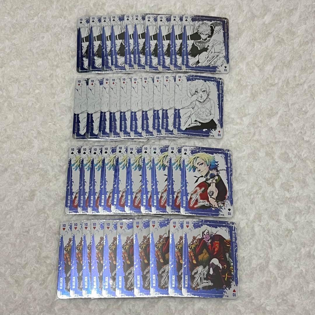 カイザー ブルーロック トランプ ブルロ エゴ展 原画展 伊勢丹 20枚