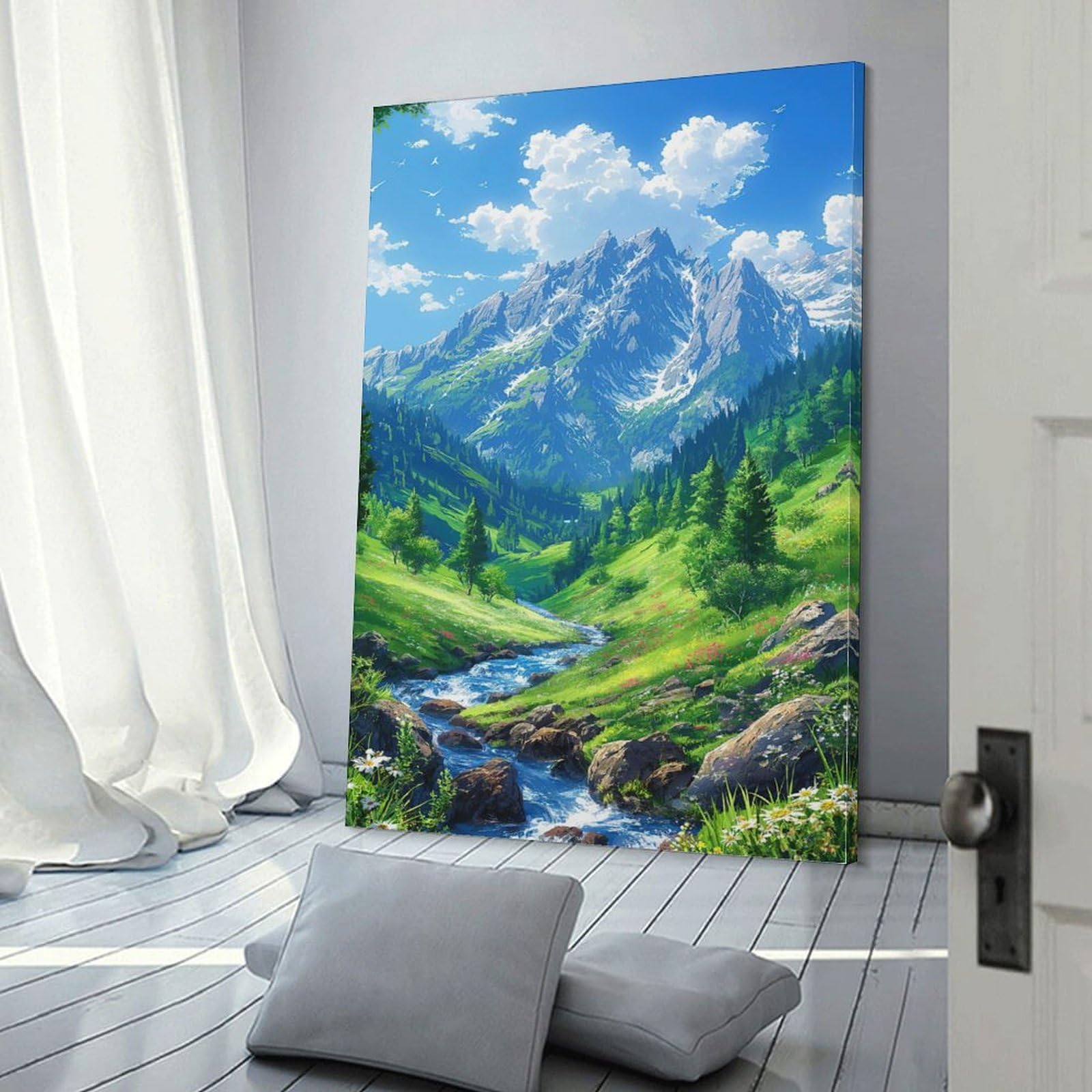 ralph a clevengers 氷山のポスターart美術グリーンランド自然 ralph a