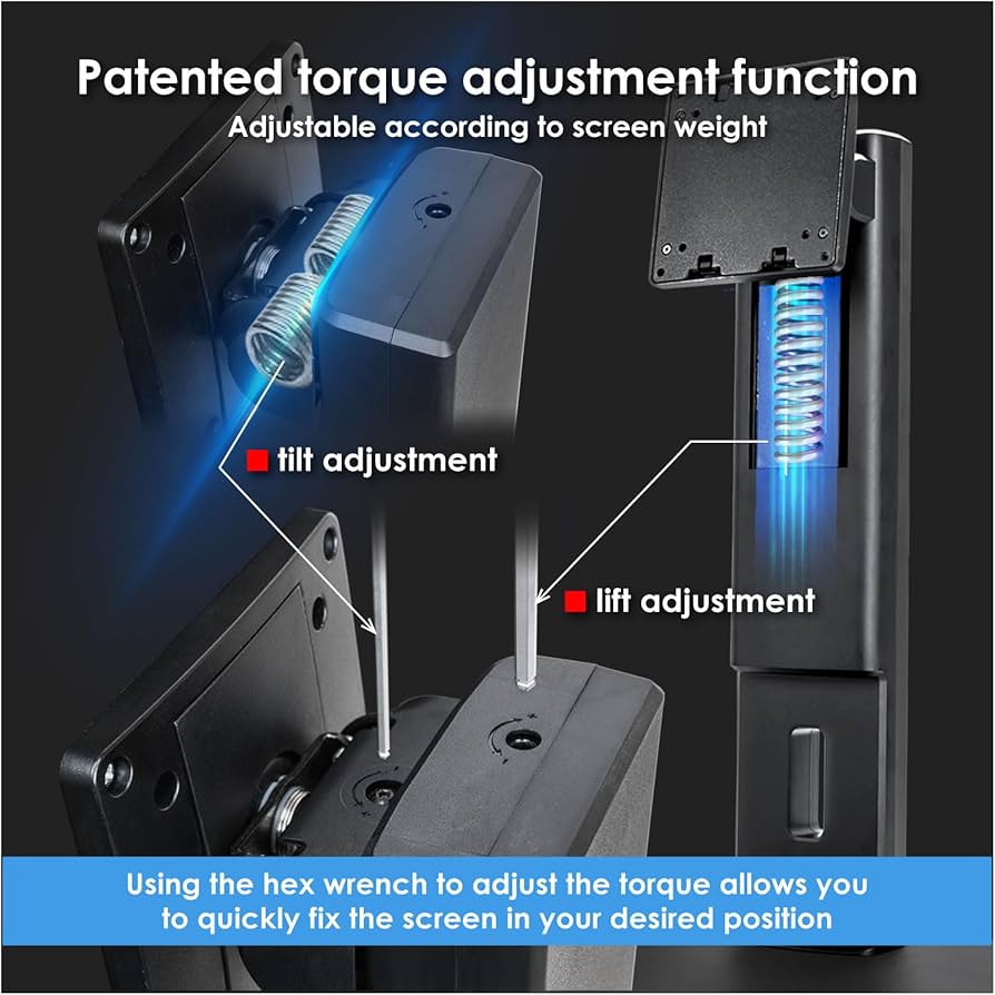 Amazon.co.jp: ErgoGrade モニタースタンド 耐荷重4-12kg 24-34インチ