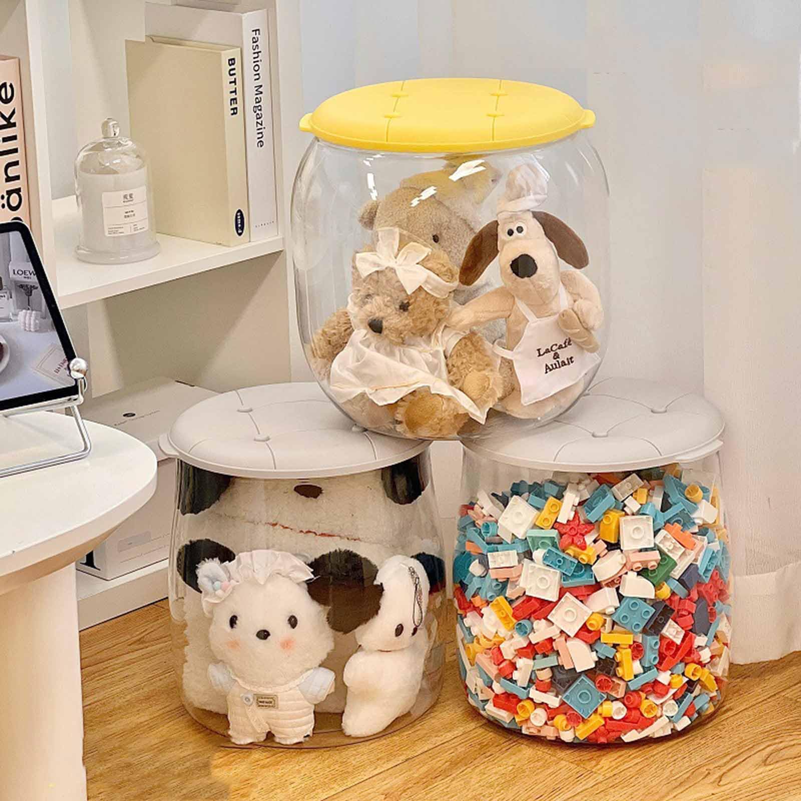 クロミ グッズ スツール 三段ボックス収納ラック ぬいぐるみ