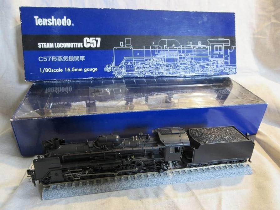 Amazon | 希少天賞堂 プラスチック C57 形蒸気機関車 1次型 標準タイプ