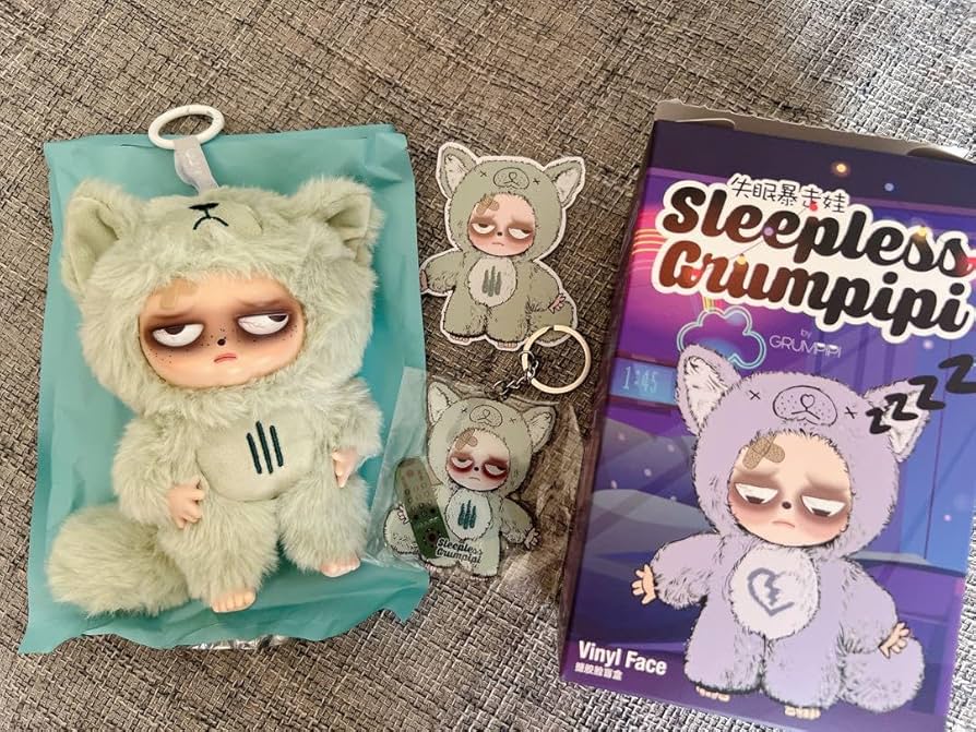 Sleepless grumpipi グランピピ グレー Sleepless Grumpipi グレー