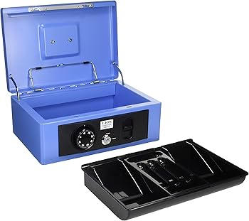 Amazon | ライオン事務器 手提金庫 Sサイズ B5判収納サイズ HS-93