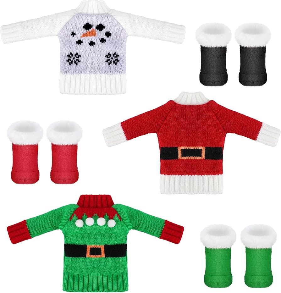 ウォルドルフ人形クリスマスエルフ6点セット ウォルドルフ人形