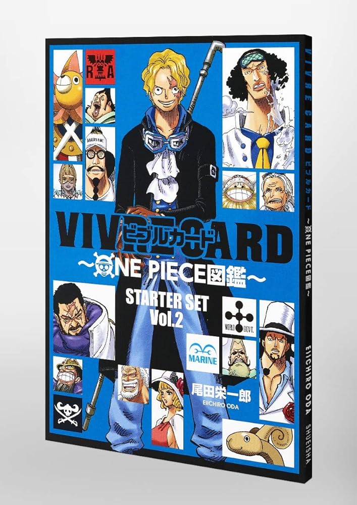 Amazon.com: VIVRE CARD~ONE PIECE図鑑~ STARTER SET Vol.2