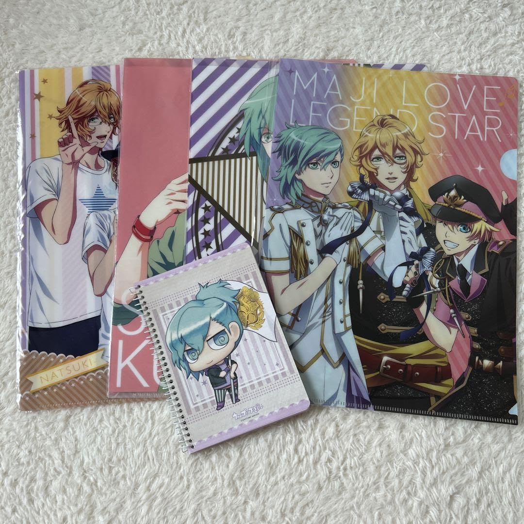 Amazon.co.jp: うたプリ クリアファイルセット 美風藍 来栖翔 四ノ宮那