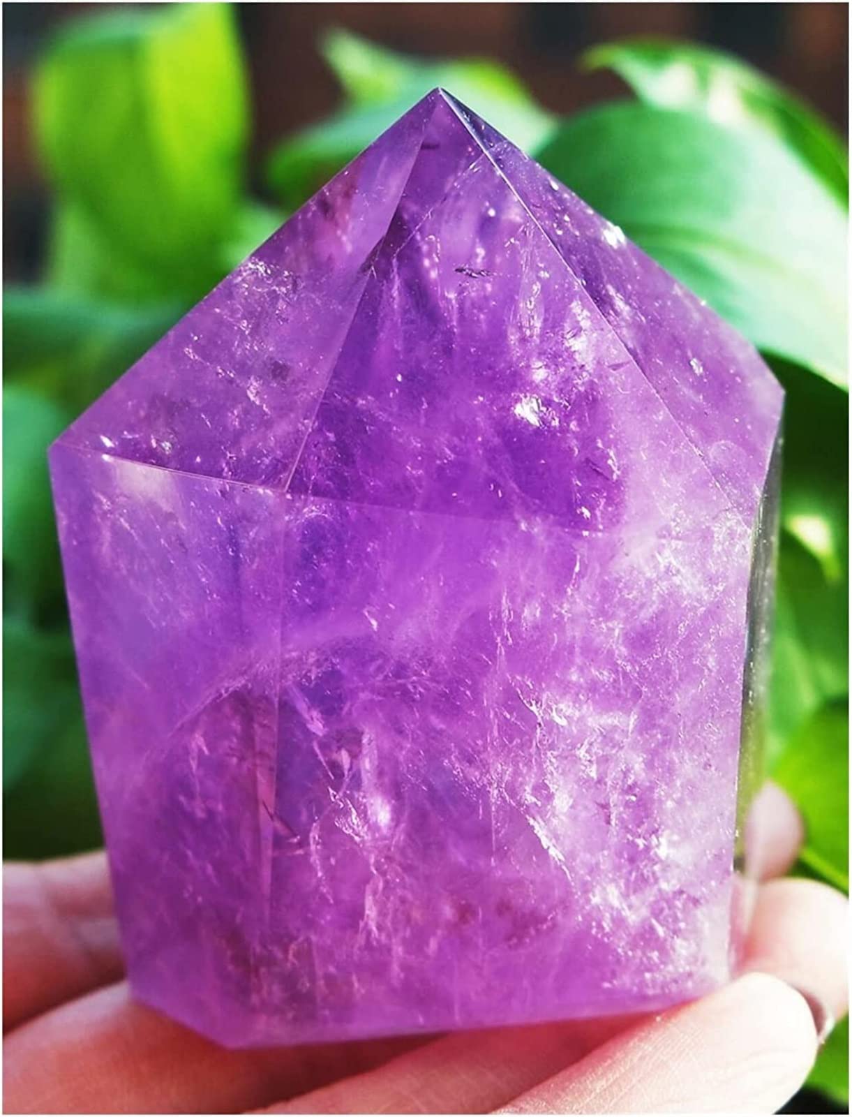 Amazon.co.jp: 天然水晶の原石 アメジスト原石 200g レア ユニーク