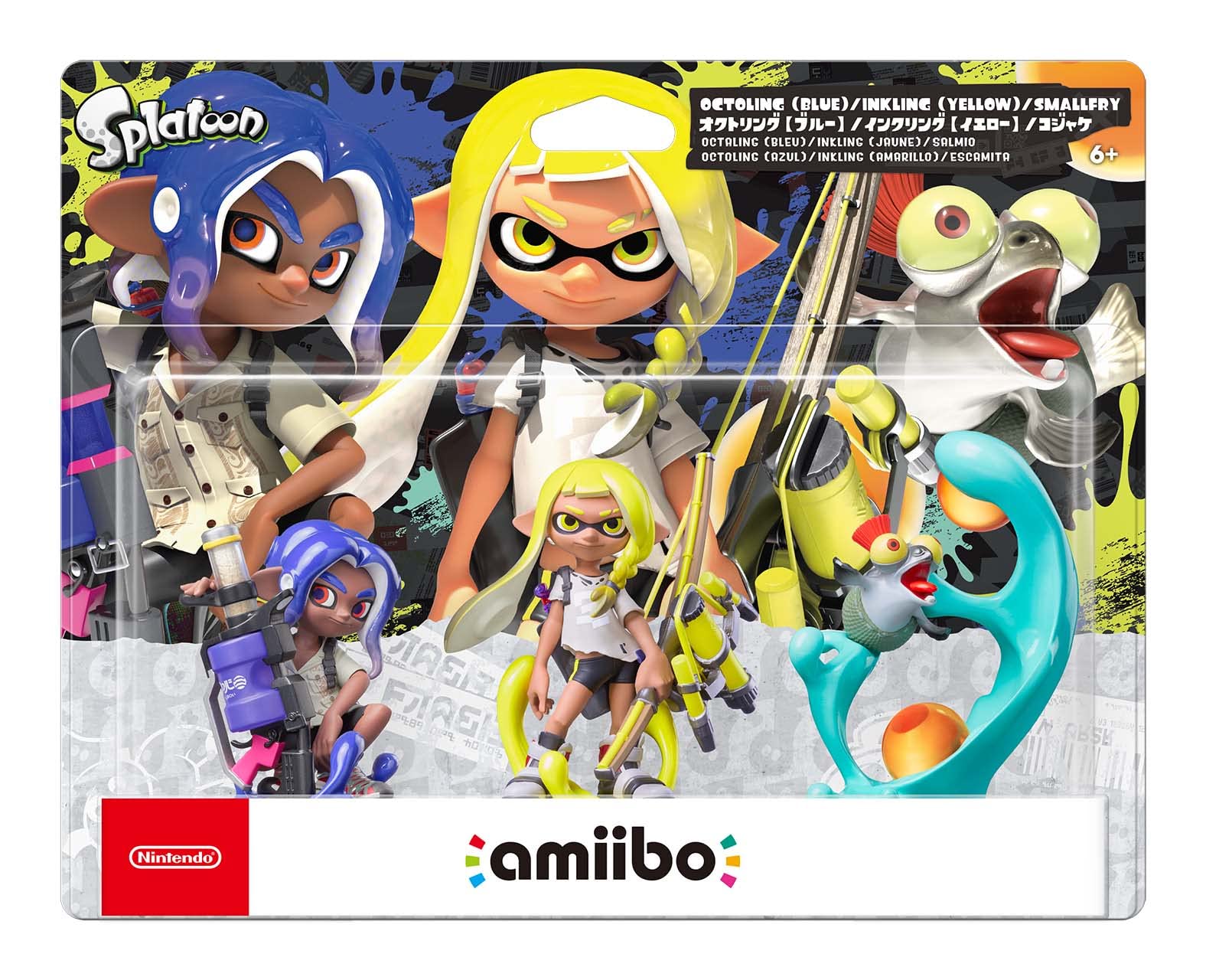 スプラトゥーン amiibo 3体セット + トリプルセット Amazon.co.jp