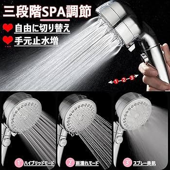 Amazon.co.jp: シルキーバブルシャワー シャワーヘッド マイクロ