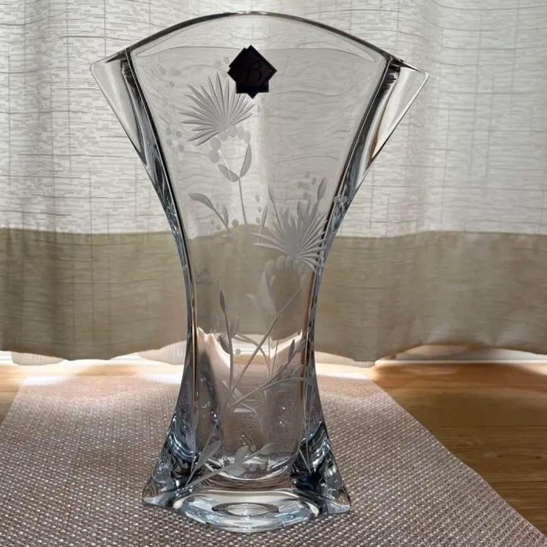 Laska 高品質 Bohemia glass / フラワーベース（花瓶） ラスカボヘミア