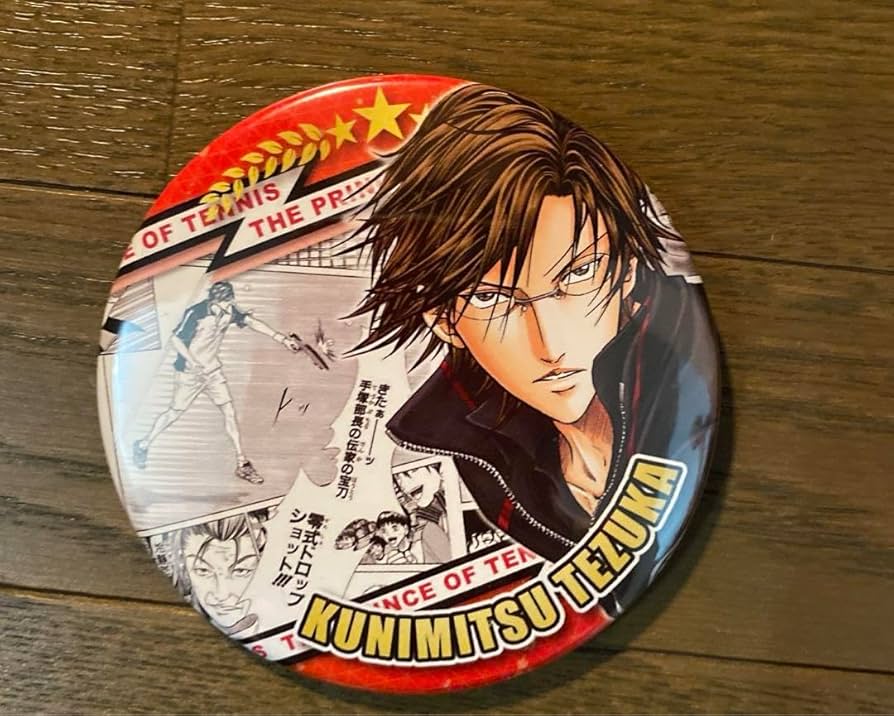 手塚国光 缶バッジ テニスの王子様 大原画展