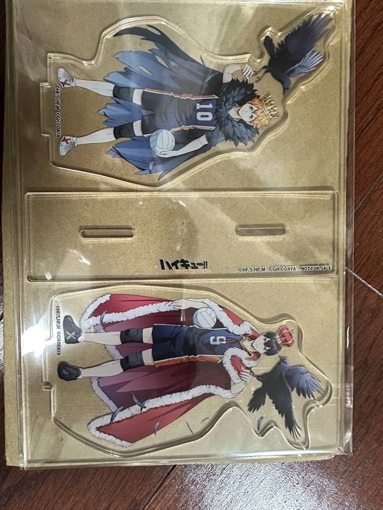 ハイキューハイドリ1.5周年記念アクリルジオラマ日向翔陽影山飛雄