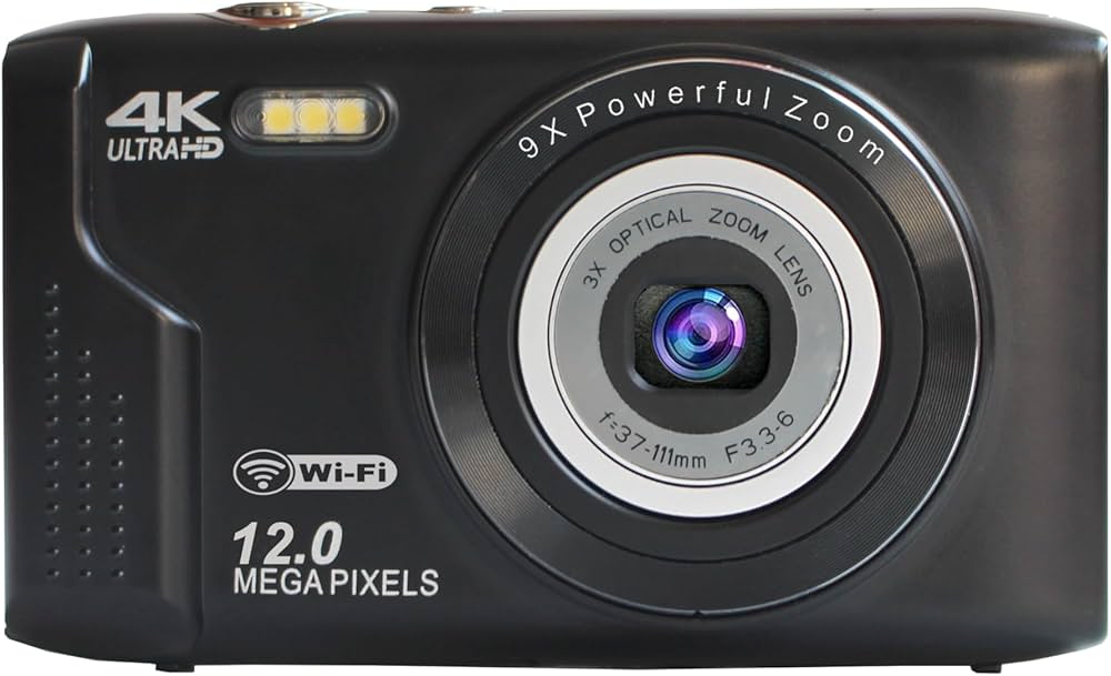 Amazon | BLUEWIDE コンパクトデジタルカメラ 7500万画素 有効画素1200