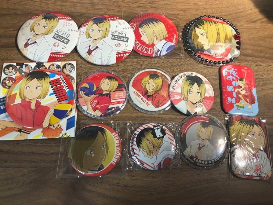 孤爪研磨 いただきます 缶バッジ 30点 ハイキュー!!』バースデイ缶