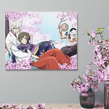 Amazon.co.jp: 神様はじめました 桃園奈々生 巴衛 ポスター 装飾画