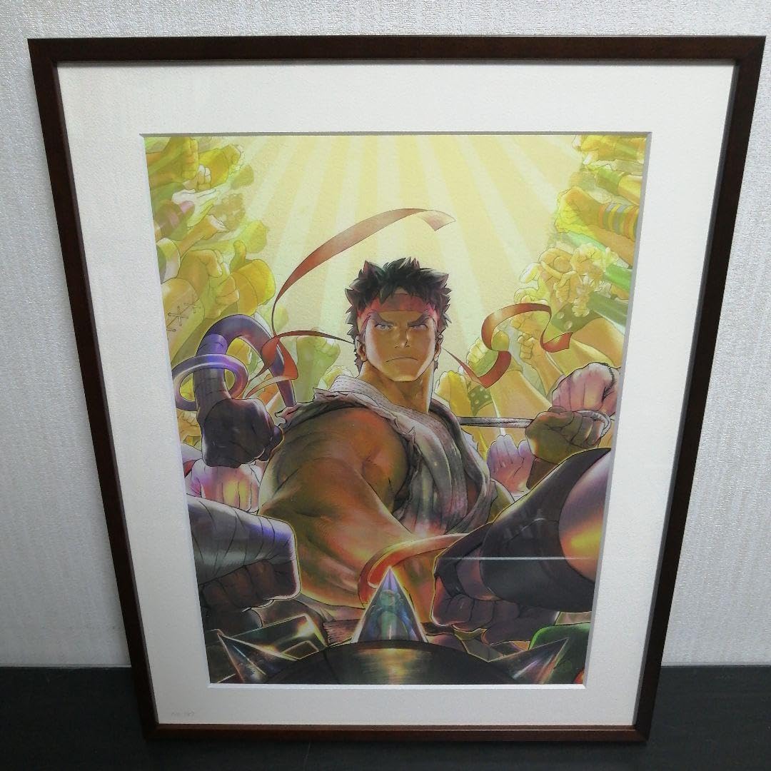 ストリートファイター グラフィックアート シリアルナンバー入り 複製