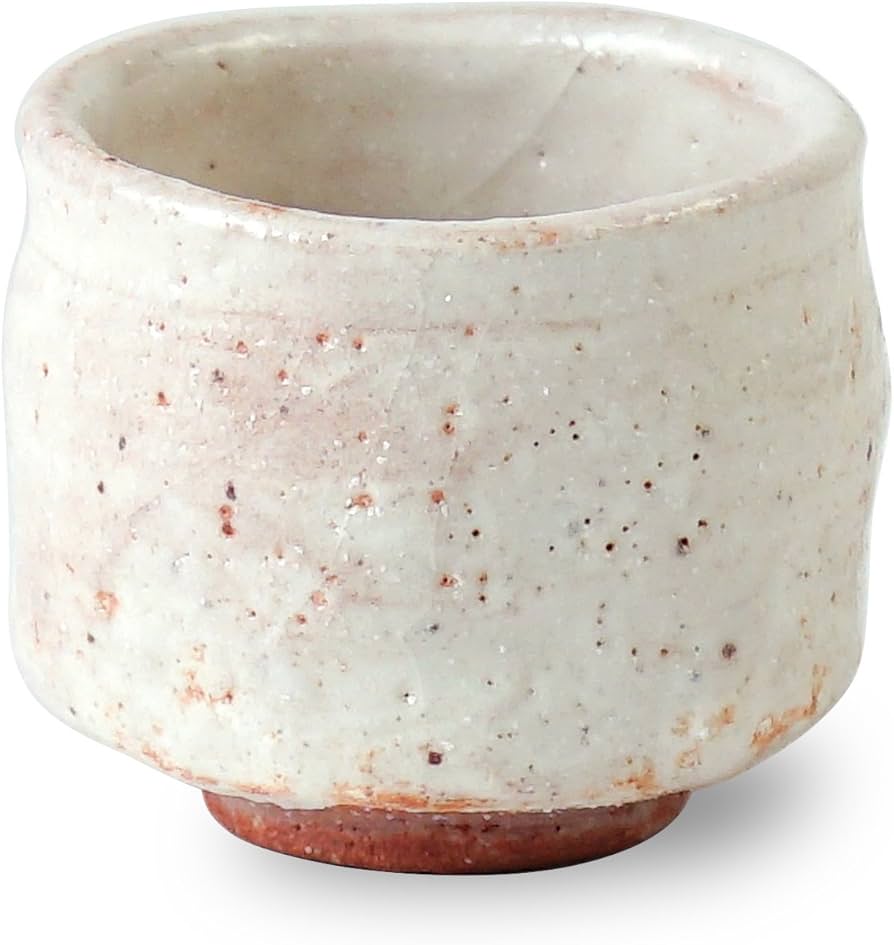 Amazon.co.jp: 林健人 白志野 ぐい呑み 964534 : ホーム＆キッチン