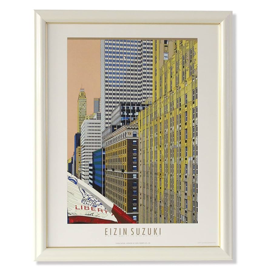 ウォーレン・キンブル 額付き ポスター印刷画 ウォーレン・キンブル 額