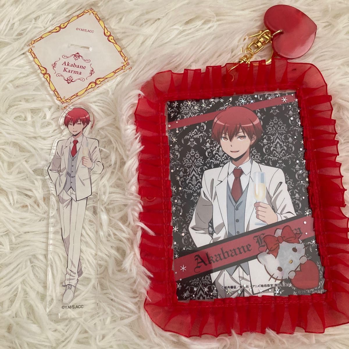 期間限定値下げ】暗殺教室 赤羽業 色紙 グッズ-クリアファイル】暗殺