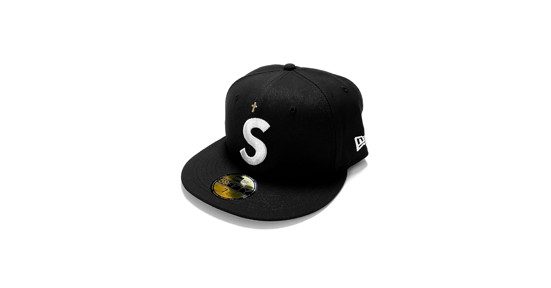 Amazon | [シュプリーム] メンズ ニューエラコラボゴールドクロスSロゴ