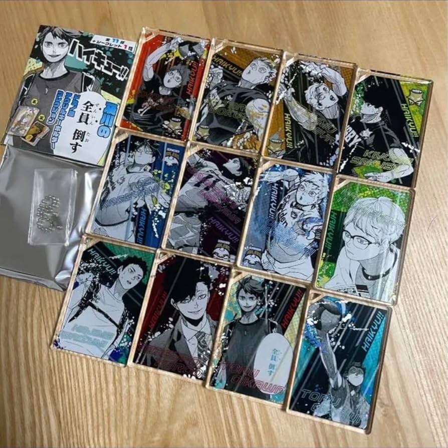 20個 ハイキュー!! 及川の全員倒す ドミノ風アクリルキーホルダー