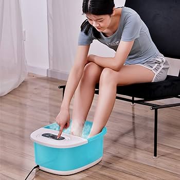 Amazon | Niksa 足湯 用 フットバス 足湯器 足浴 バケツ 温度調節 保温