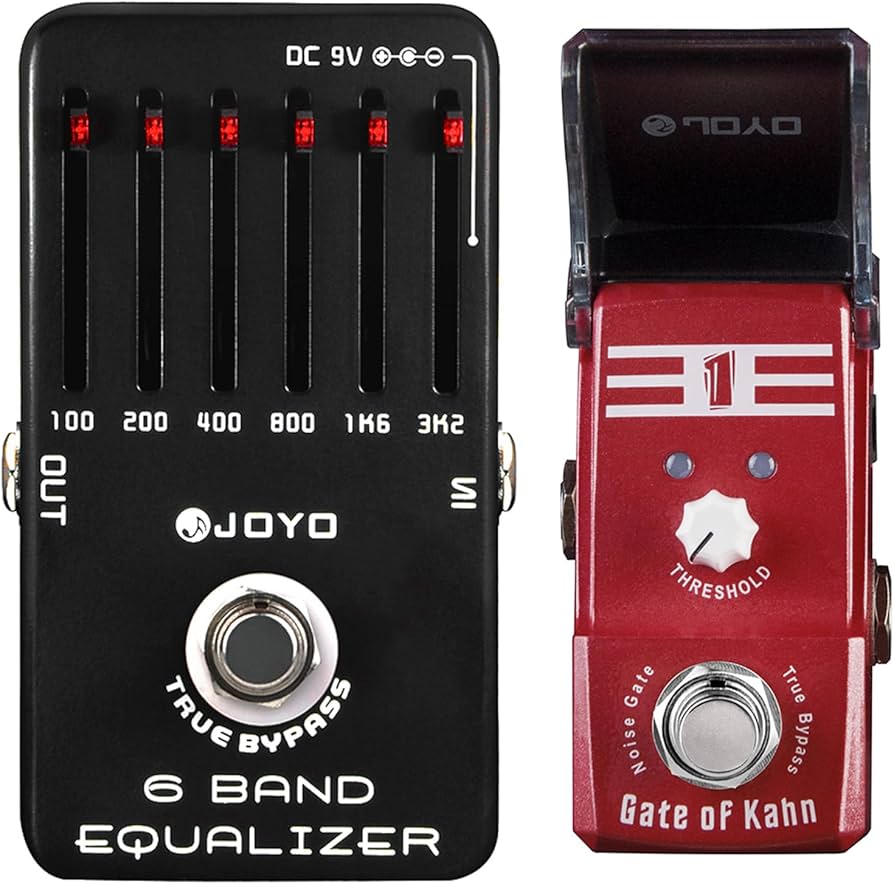 Amazon.com: JOYO JF-11 EQ 6-Band Equalizer Pedal Bundle with JF