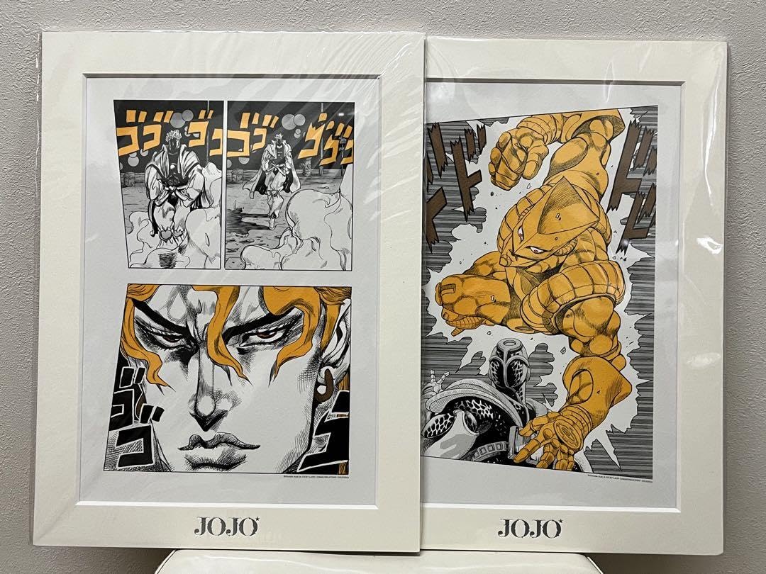 ジョジョの奇妙な冒険 DIO ディオ フレームアート ジョジョ展 原画
