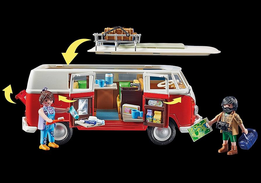 Amazon.co.jp: プレイモービル フォルクスワーゲン T1 ワーゲンバス