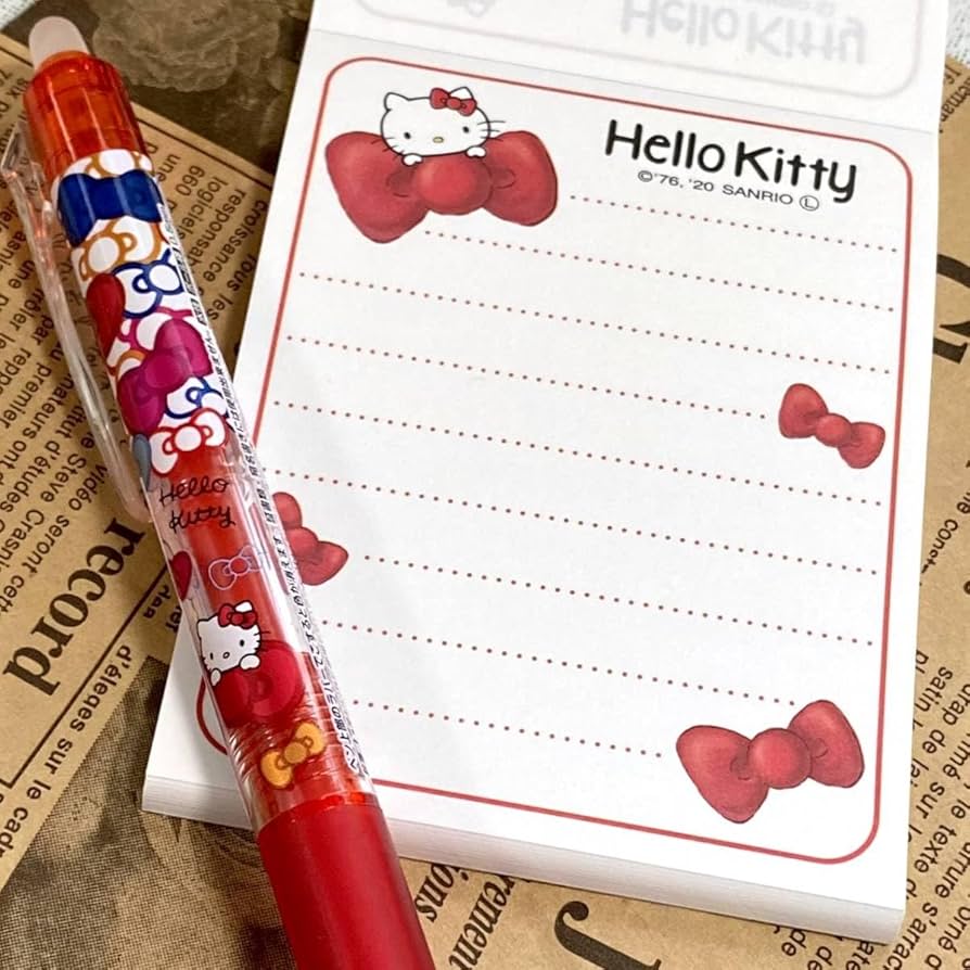 希少レア ハローキティ ホシ レターパッド メモ 付箋 シール 2002 希少