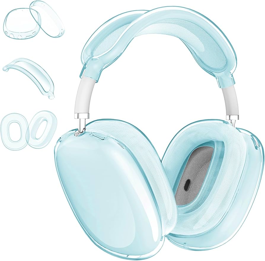 Amazon.com: Aircawin for AirPods Max Case Clear,3 in 1 Clear Soft