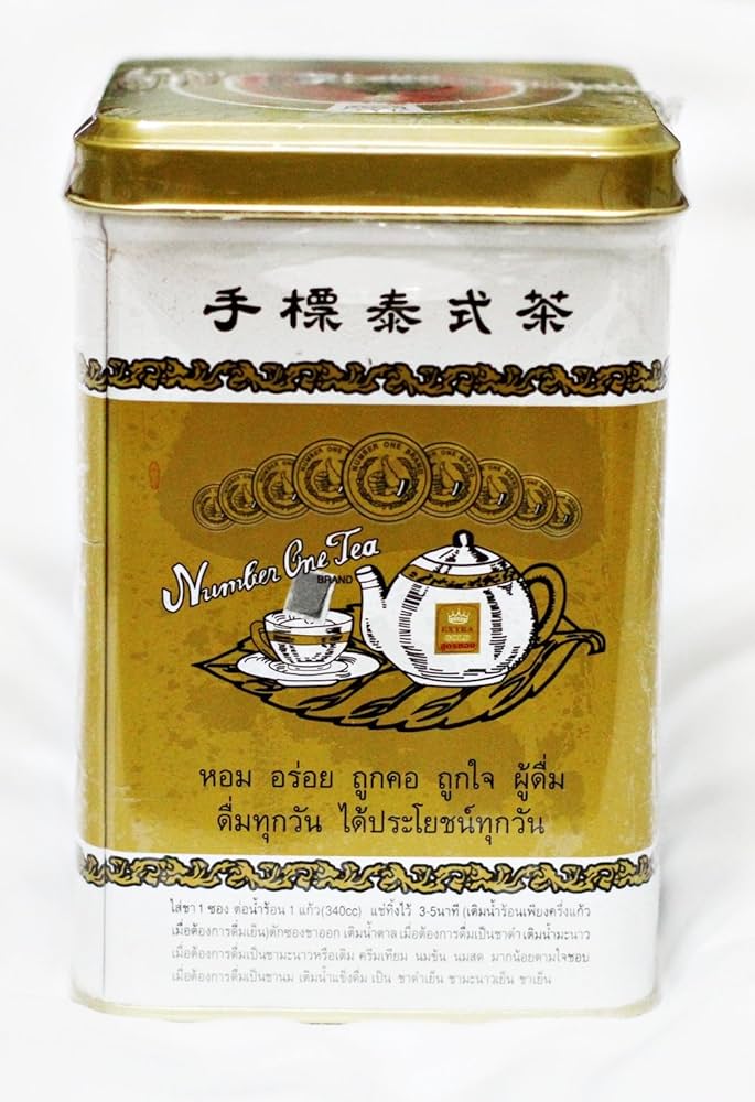 Amazon.co.jp: THAI TEA MIX Gold タイ ティー ティーバック50袋入り