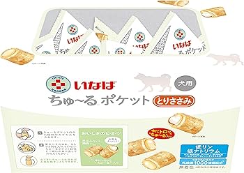 Amazon | いなば ちゅ~るポケット とりささみ 10g×20袋 | いなば
