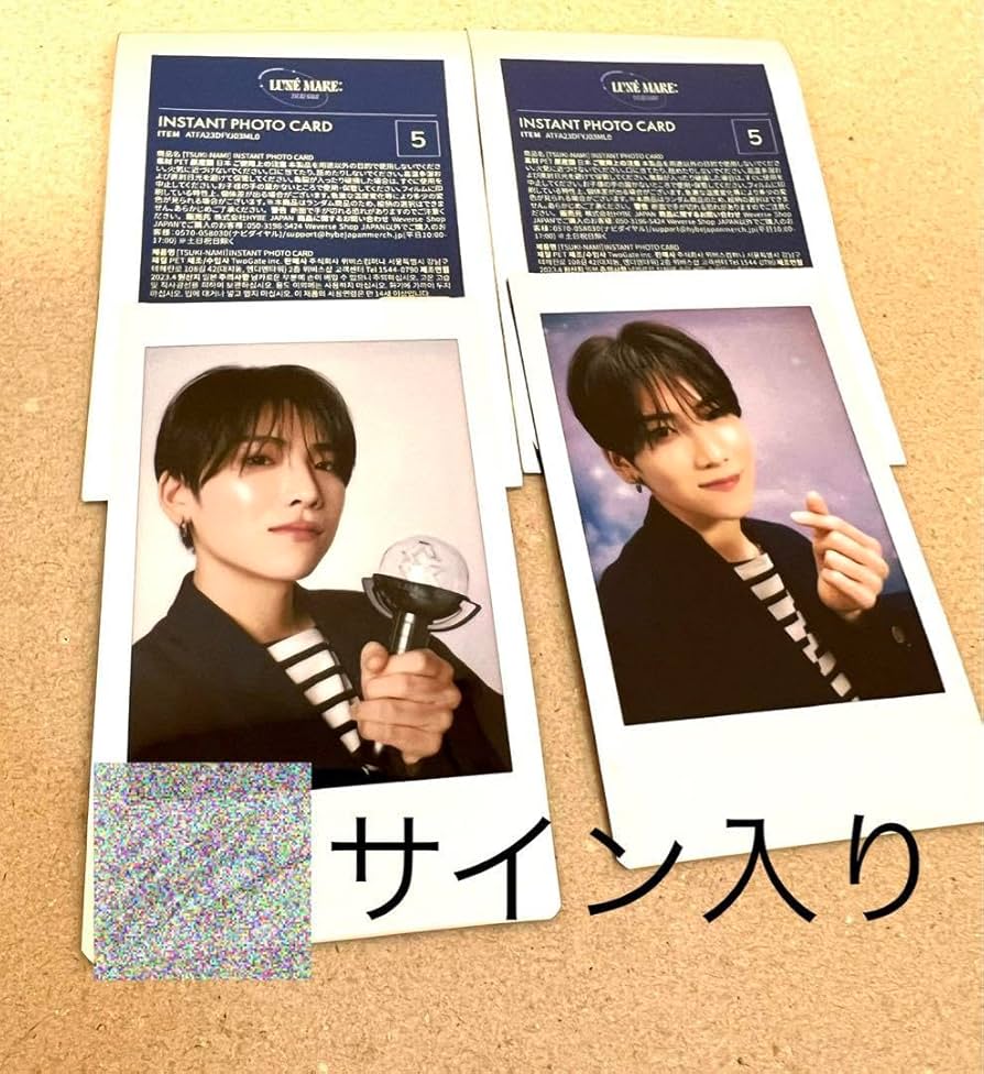 &TEAM ユウマ YUMA サイン入り 月波 チェキ 【公式通販】