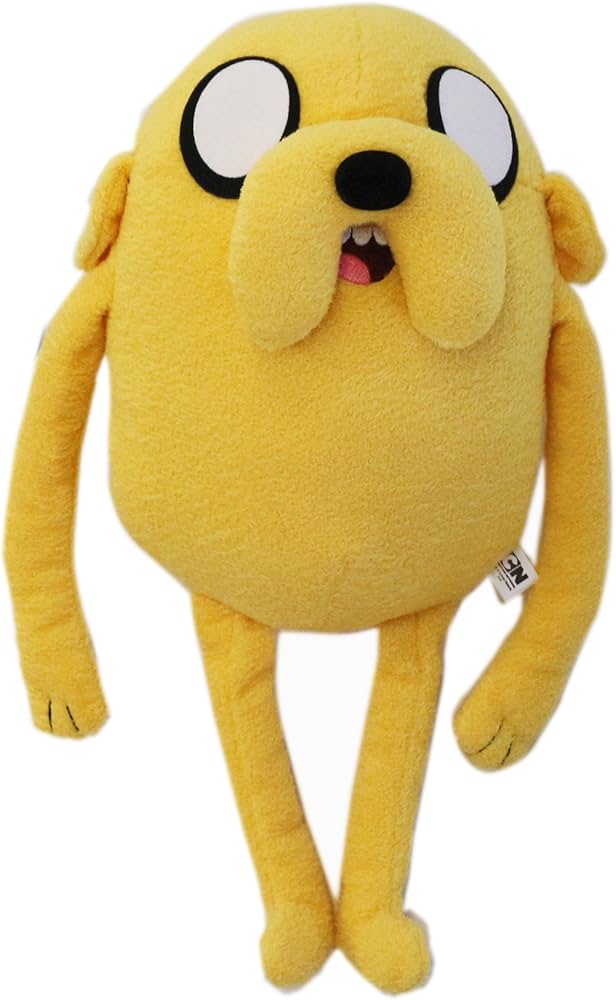 Amazon.co.jp: シナダ アドベンチャータイム ぬいぐるみ (L) JAKE SAT