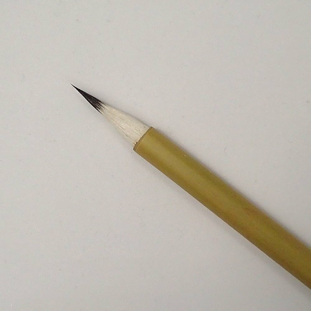 Amazon | 書道筆 金鼎牌 双料写巻 5本セット 唐筆 小筆 細筆 | 書道筆