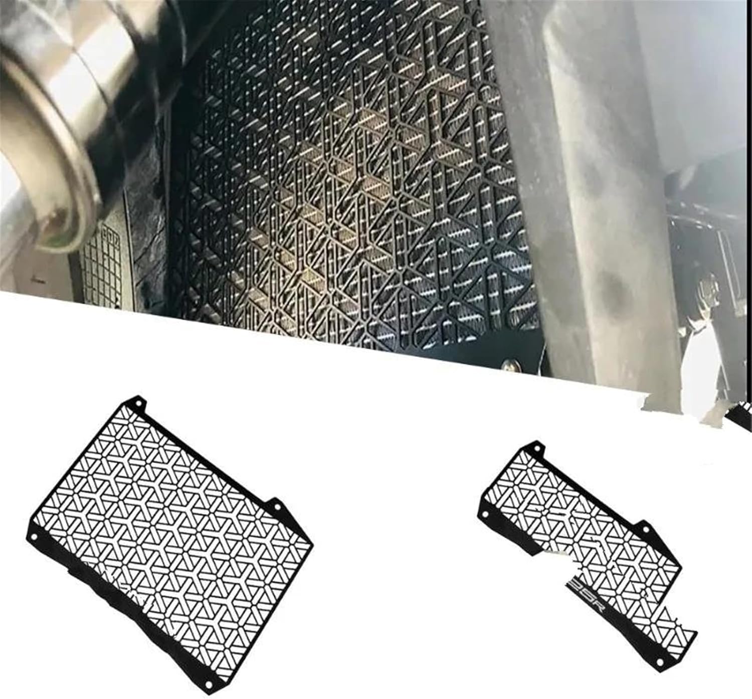 バイク用ラジエーター ZX-25R ZX-4R 2021-2024 修正されたタンクネット