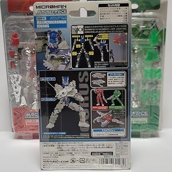 Amazon.co.jp: ミクロマン マグネフォース マグネミクロマン 3種類