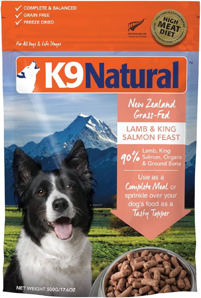 K9 Natural ラム＆キングサーモンフィースト 500g 2袋 【公式通販】